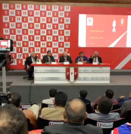 Presentación de la Etapa Nacional de la Copa Perú 2019 II.