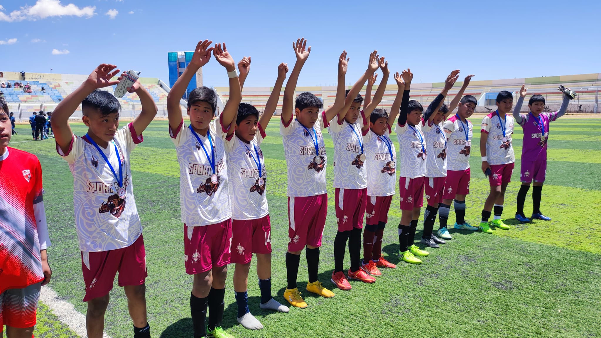 SPORT MARCA SUB CAMPEON 13 AÑOS